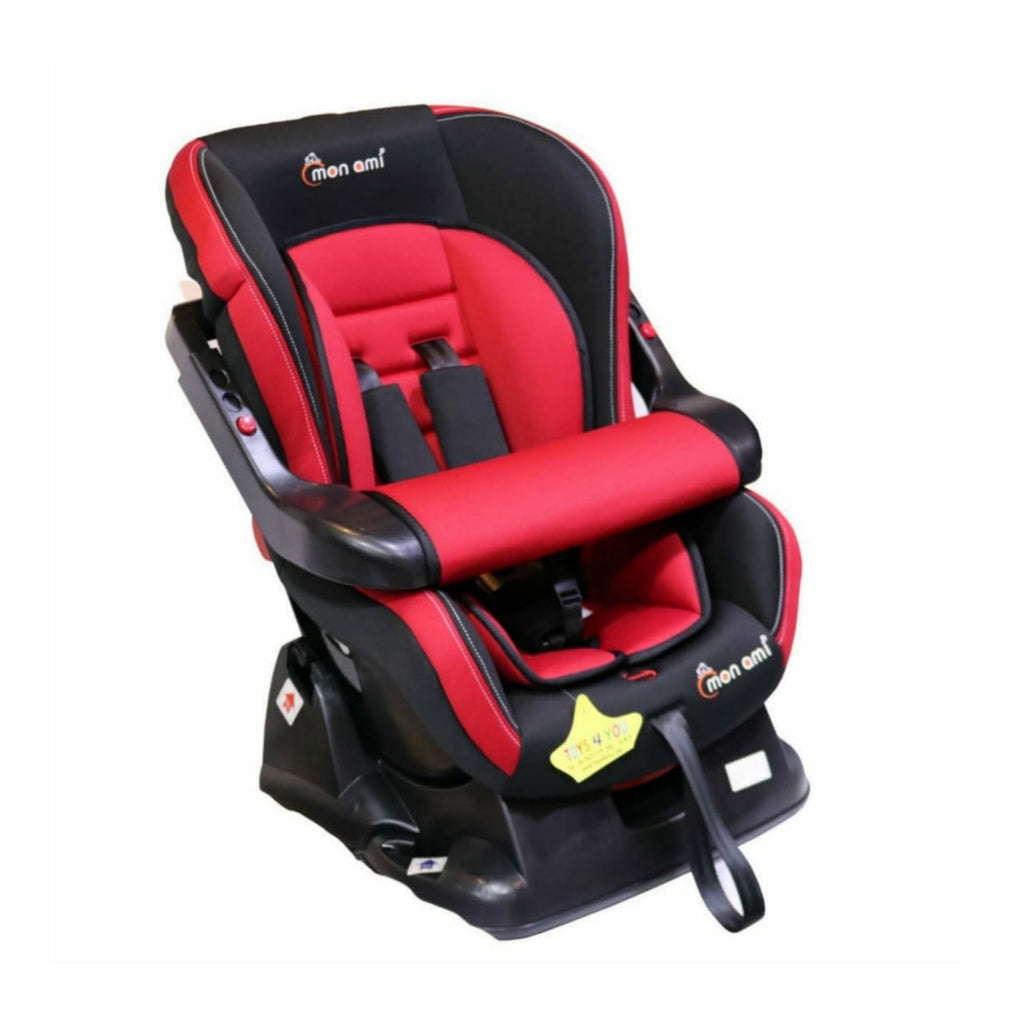 MonAmi Babies Monami Baby Car Seat 360 Isofix Rotating - Red