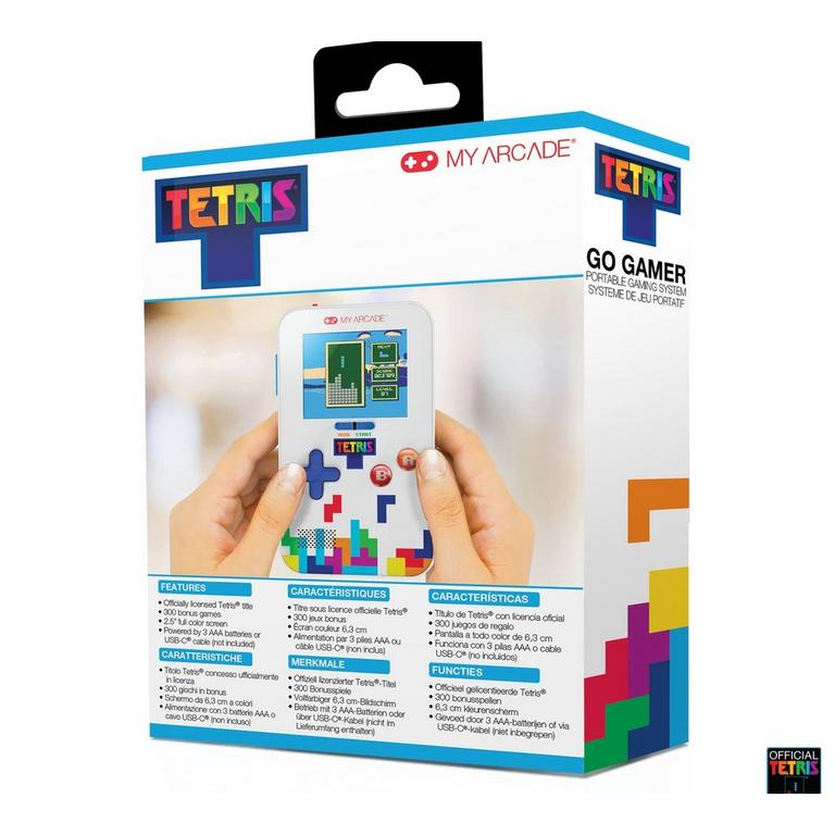 Go Gamer Go Gamer Classic Tetris Portable Gaming System (301 Games In 1 ...