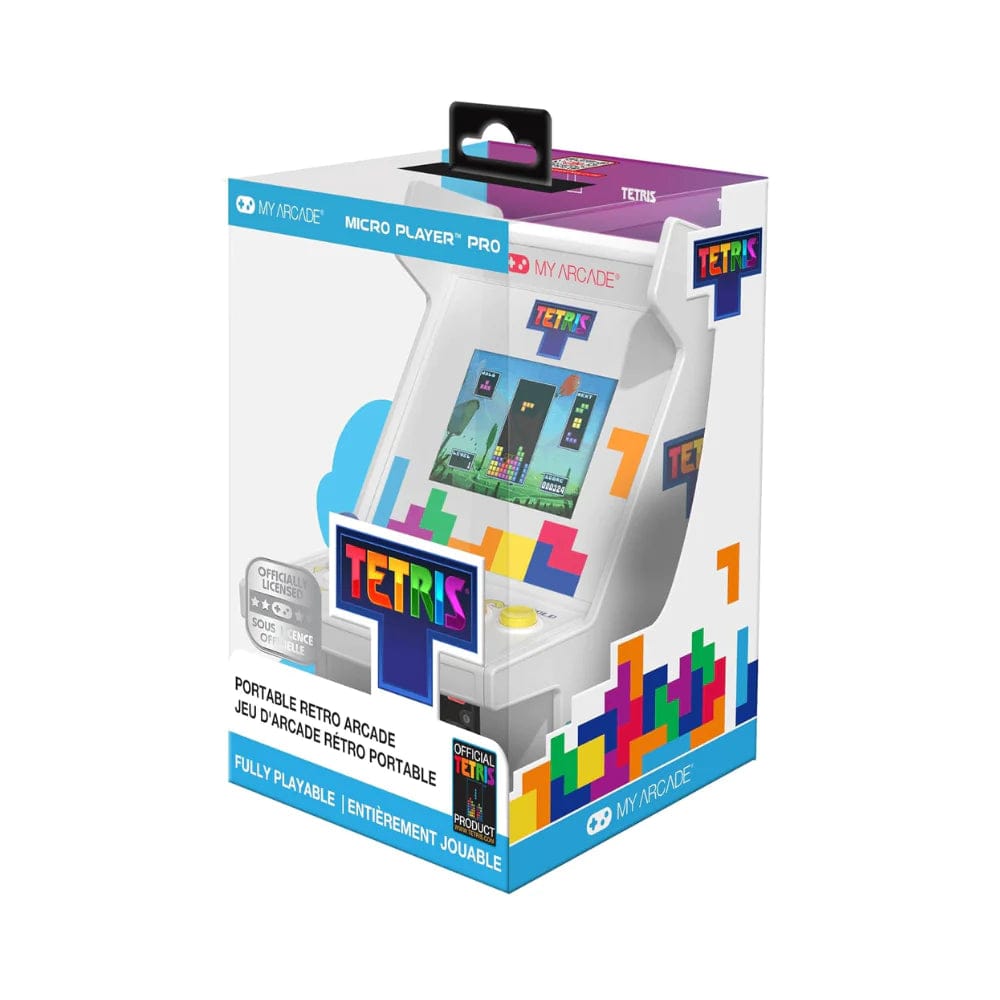 My Arcade Portable Game Console Accessories Micro Player 6.7" Tetris Portable Retro Arcade