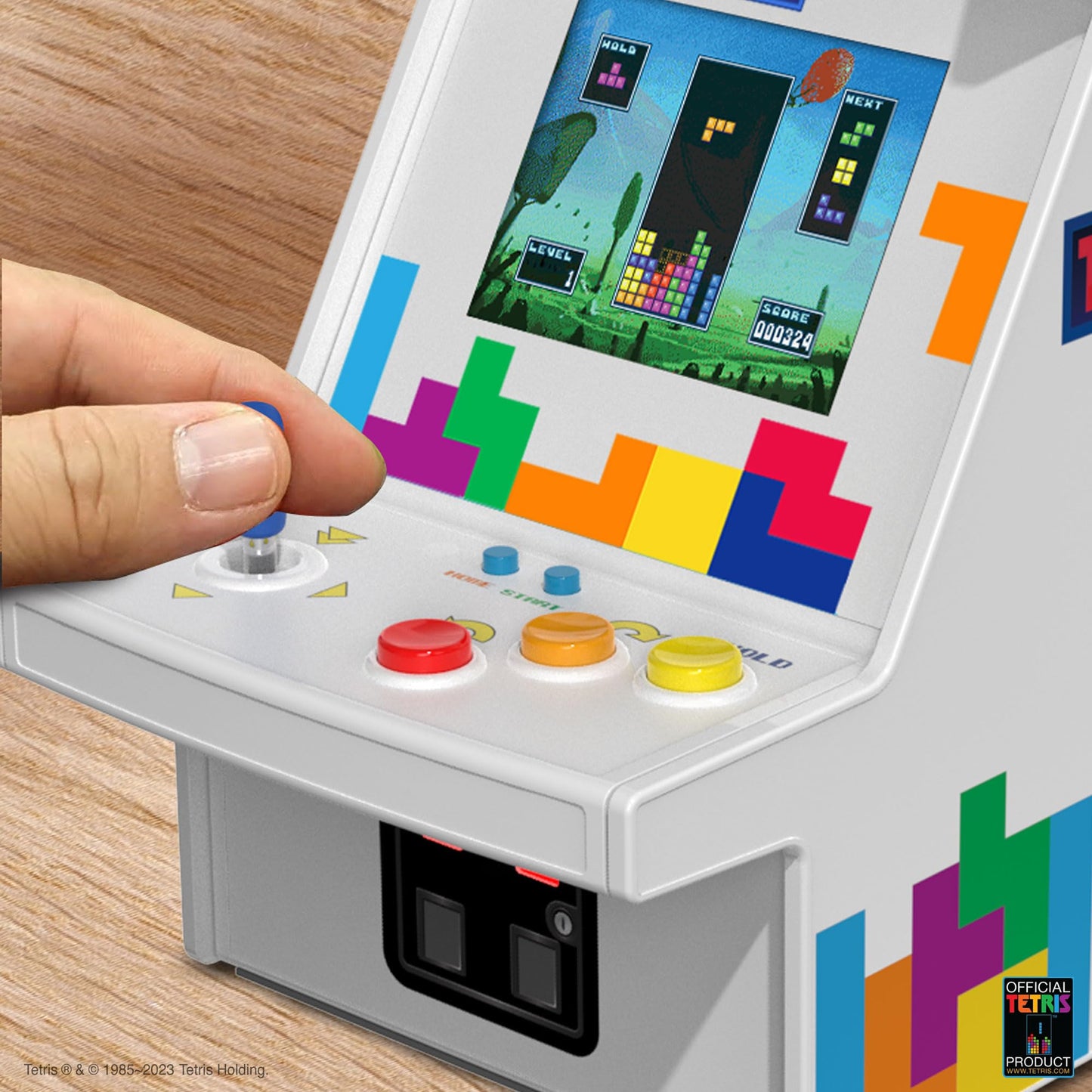 My Arcade Portable Game Console Accessories Micro Player 6.7" Tetris Portable Retro Arcade