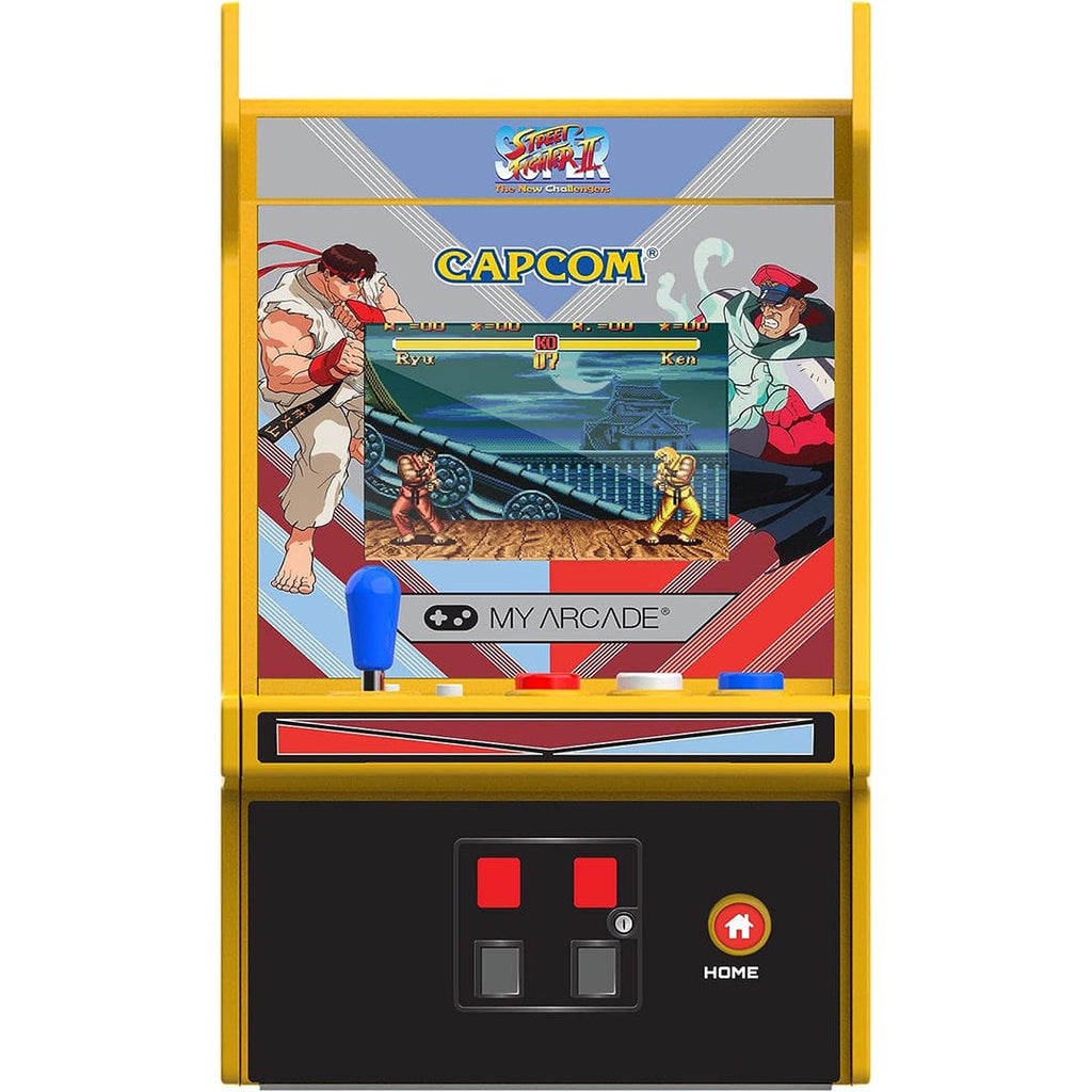 My Arcade Video Games Micro Player 6.7" Super Street Fighter Ii Portable Retro Arcade (2 Games In 1)