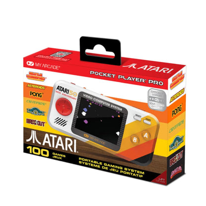 My Arcade Video Games Pocket Player Atari Portable Gaming System (100 Games In 1)