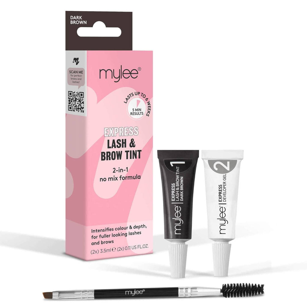 Mylee Beauty Dark Brown Mylee Express 2-in-1 Lash and Brow Tint 7ml (Various Shades)