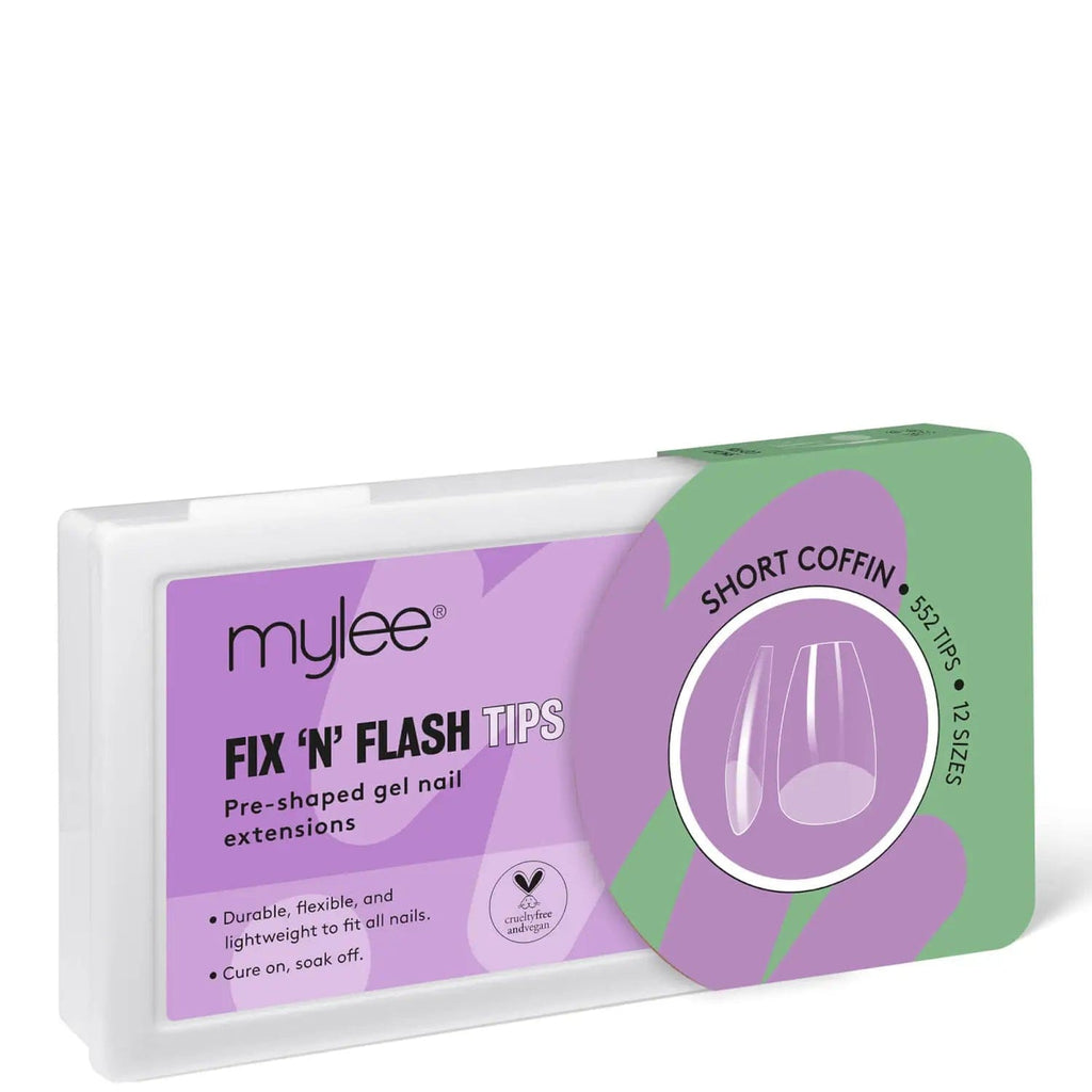 Mylee Beauty Mylee Fix 'N' Flash Tips - Short Coffin