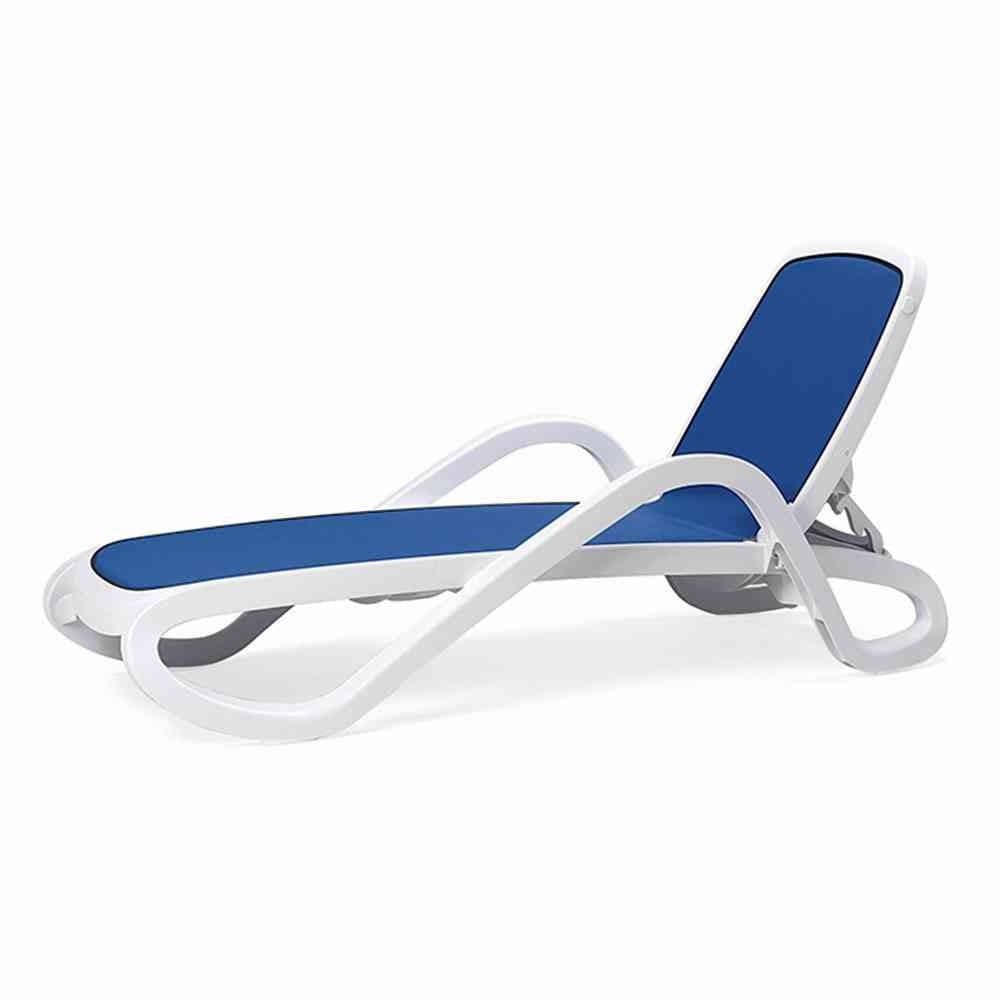 Nardi Fitness Nardi Alfa Sun Lounger - White/Blue
