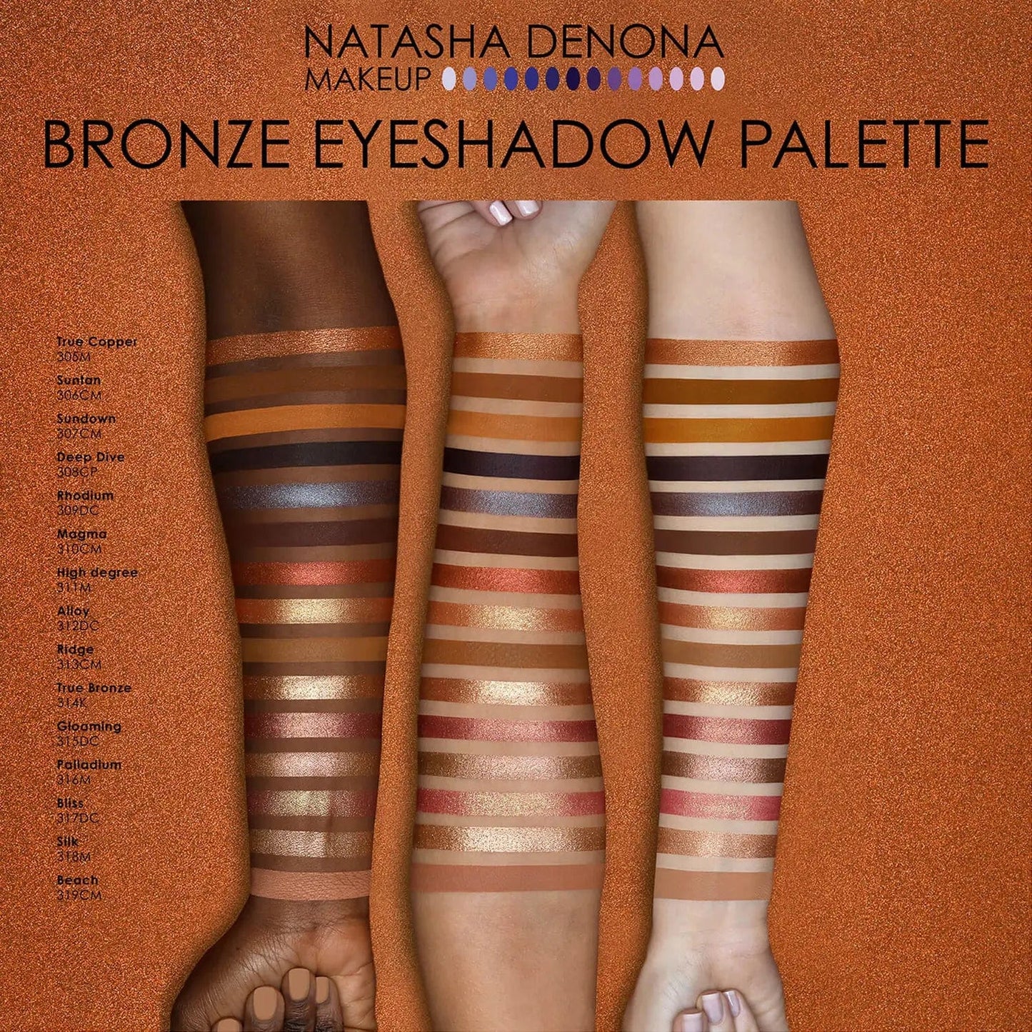 Natasha Denona Beauty Natasha Denona Bronze Eyeshadow Palette