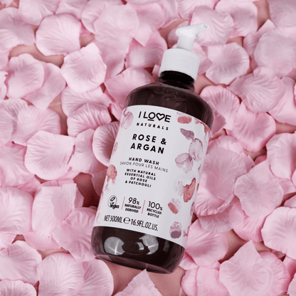 I LOVE NATURALS Rose And Argan Hand Wash 500ml