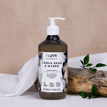 I LOVE NATURALS Tonka Bean & Myrrh Hand Wash 500ml