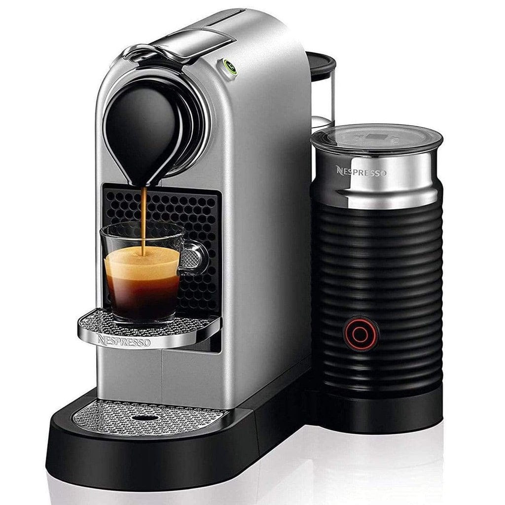 Nespresso Appliances Nespresso Citiz & Milk Coffee Machine D123-ME Silver/Grey