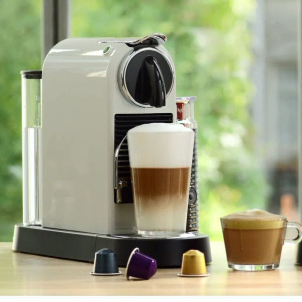 Nespresso Citiz & Milk Coffee Machine D123-ME Red With Aeroccino