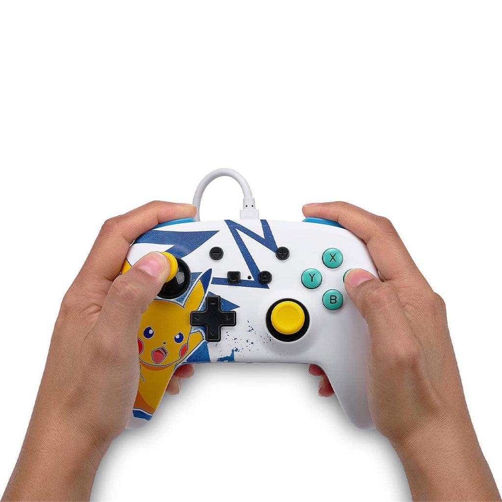 Nintendo Gaming PowerA Enhanced Wired Controller For Nintendo Switch - Pikachu High Voltage
