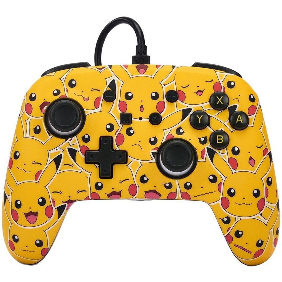 Nintendo Gaming PowerA Pikachu Moods Enhanced Wired Nintendo Switch Controller