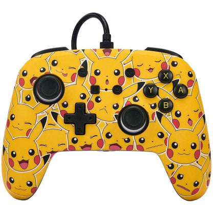 Nintendo Gaming PowerA Pikachu Moods Enhanced Wired Nintendo Switch Controller