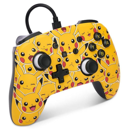 Nintendo Gaming PowerA Pikachu Moods Enhanced Wired Nintendo Switch Controller