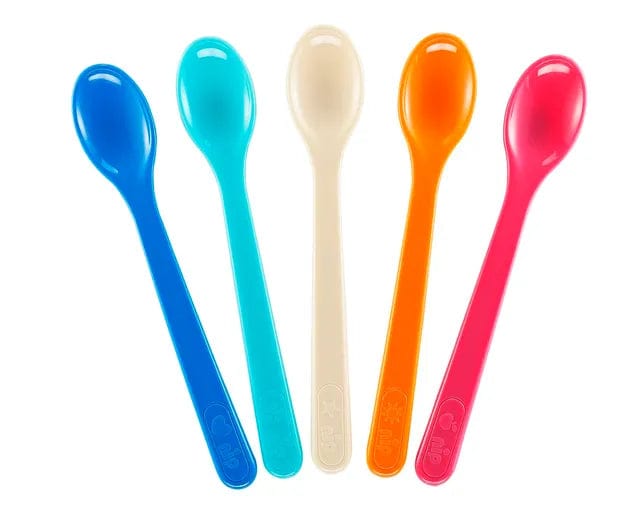 NIP Baby accessories 5 PC - SHORT FEEDING SPOON  (DISHWASHER SAFE)