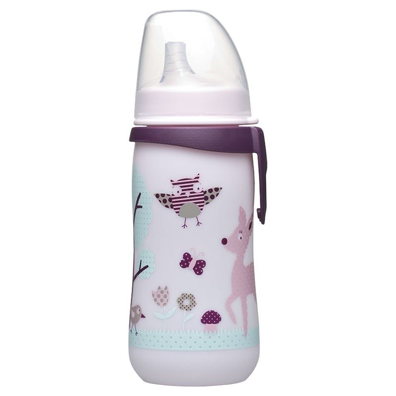 NIP Baby accessories FIRST CUP   GIRL   (SOFT SPOUT) 330ML