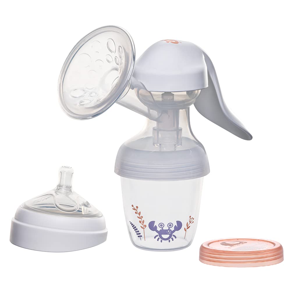NIP Baby accessories FIRST MOMENTS 2 LEVEL MANUAL BREAST PUMP   (Starter Set)