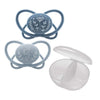 NIP baby accessories "FIRST  MOMENTS SOOTHER  ""MY BUTTERFLY""  LIGHT BLUE & BLUE   (SYMMETRICAL TEATS)"