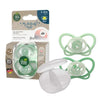 NIP baby accessories FIRST  MOMENTS SOOTHER  ""MY BUTTERFLY""  LIGHT GREEN & GREEN  (GLOW IN THE DARK, SYMMETRICAL TEATS) 5-18M