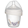 NIP Baby accessories FIRST MOMENTS WIDE-NECK BOTTLE   CRAB   (ROUND TEAT- S, WIDE LIP PAD) 150ML