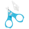 NIP baby accessories NAIL SCISSORS  WITH TIP COVER / BLUE