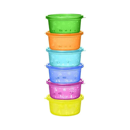 NIP baby accessories SNACKBOX W/ LID  MULTICOLOR   (DISHWASHER, MICROWAVE, FREEZER SAFE)