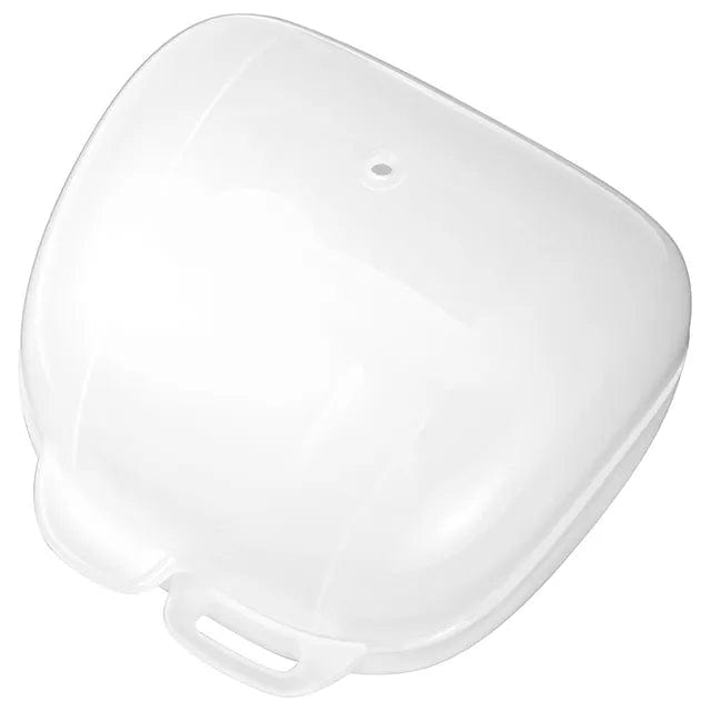 NIP baby accessories SOOTHER BOX   WHITE  (ALSO USED FOR MICROWAVE SOOTHER STERILIZATION)