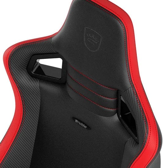 Noble Chairs Gaming chair Noble EPIC Compact Gaming Chair-black/carbon/red