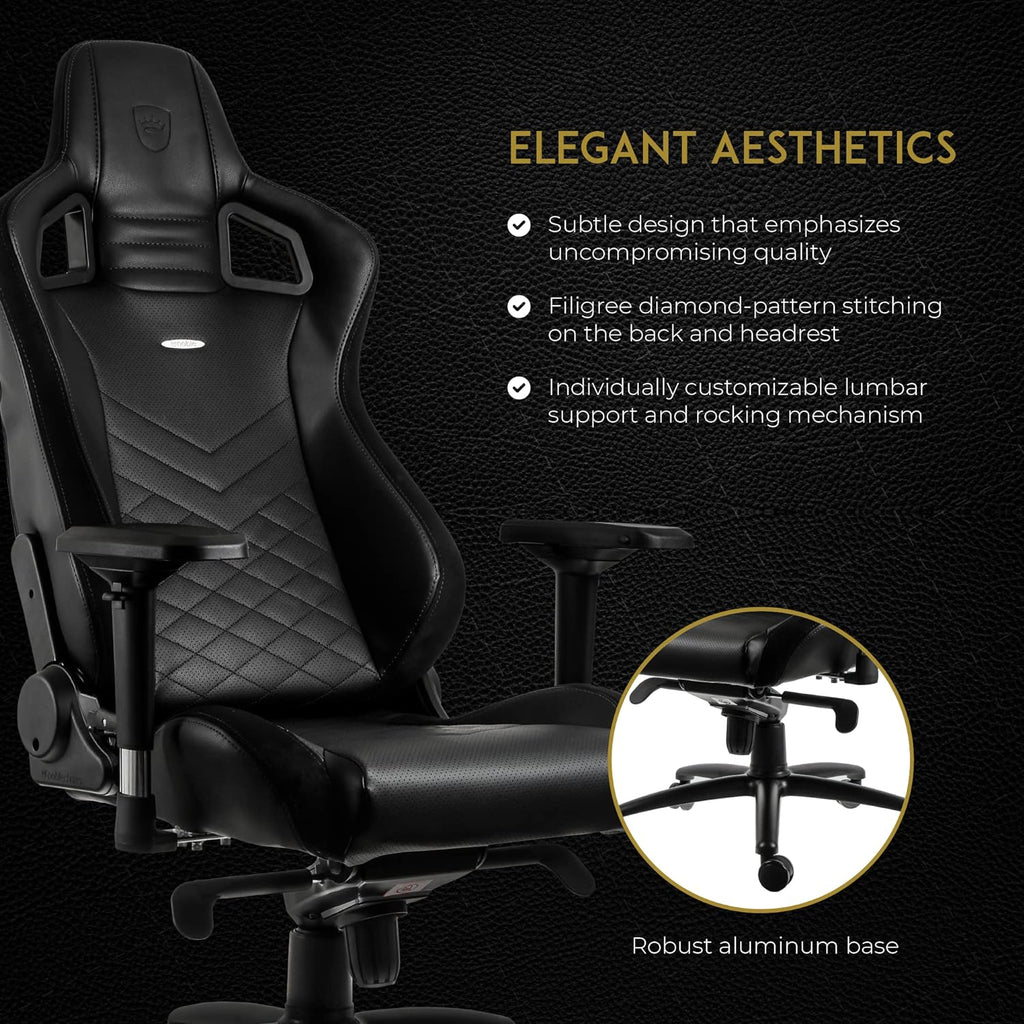 Noble Chairs Gaming chair Black Noble EPIC Series - Black