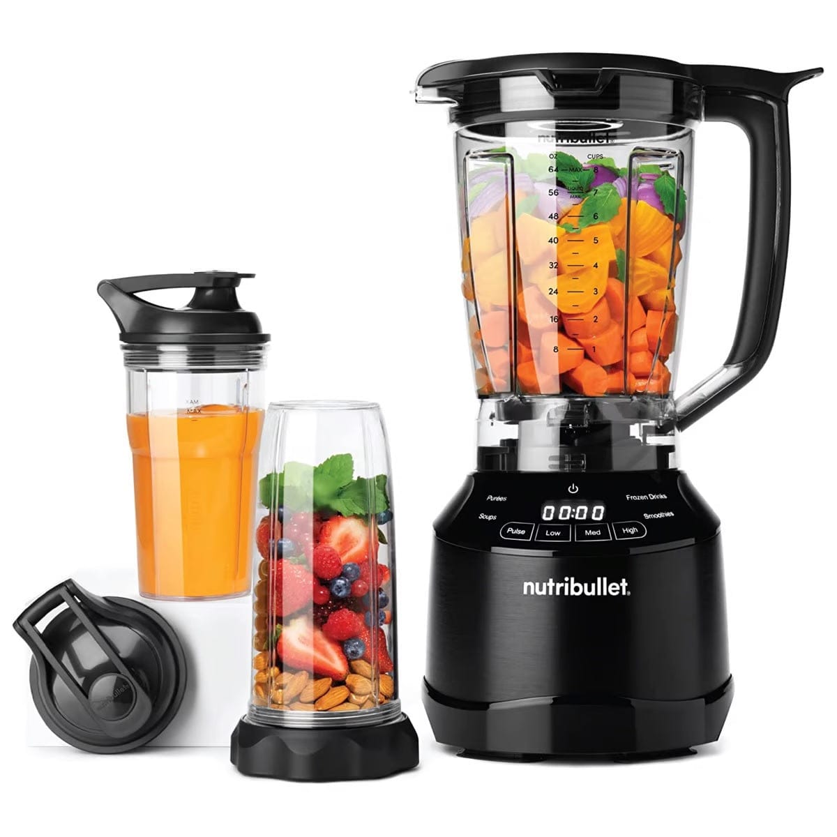 Nutribullet Home & Kitchen NutriBullet Smart Touch Blender, 1.9 L - Black