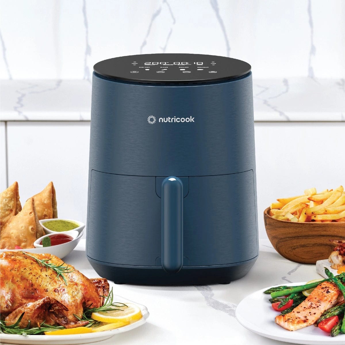 Buy Nutricook Air Fryer Mini V2 3.3 L Green, NC-AFM033G