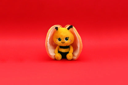 Les Déglingos - Veggie Series Buzzet The Bee - Tangerine