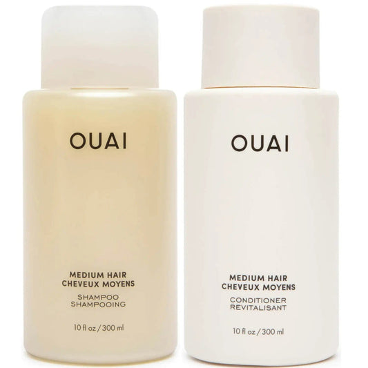 OUAI Beauty OUAI Medium Hair Shampoo and Medium Hair Conditioner Bundle