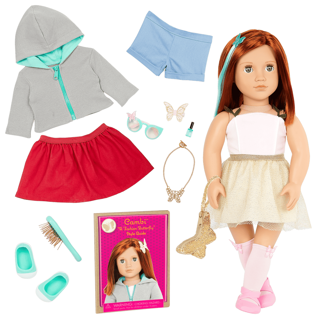 Our Generation Toys Our Generation Cambi Butterfly Fashion Gift Box Set 18"