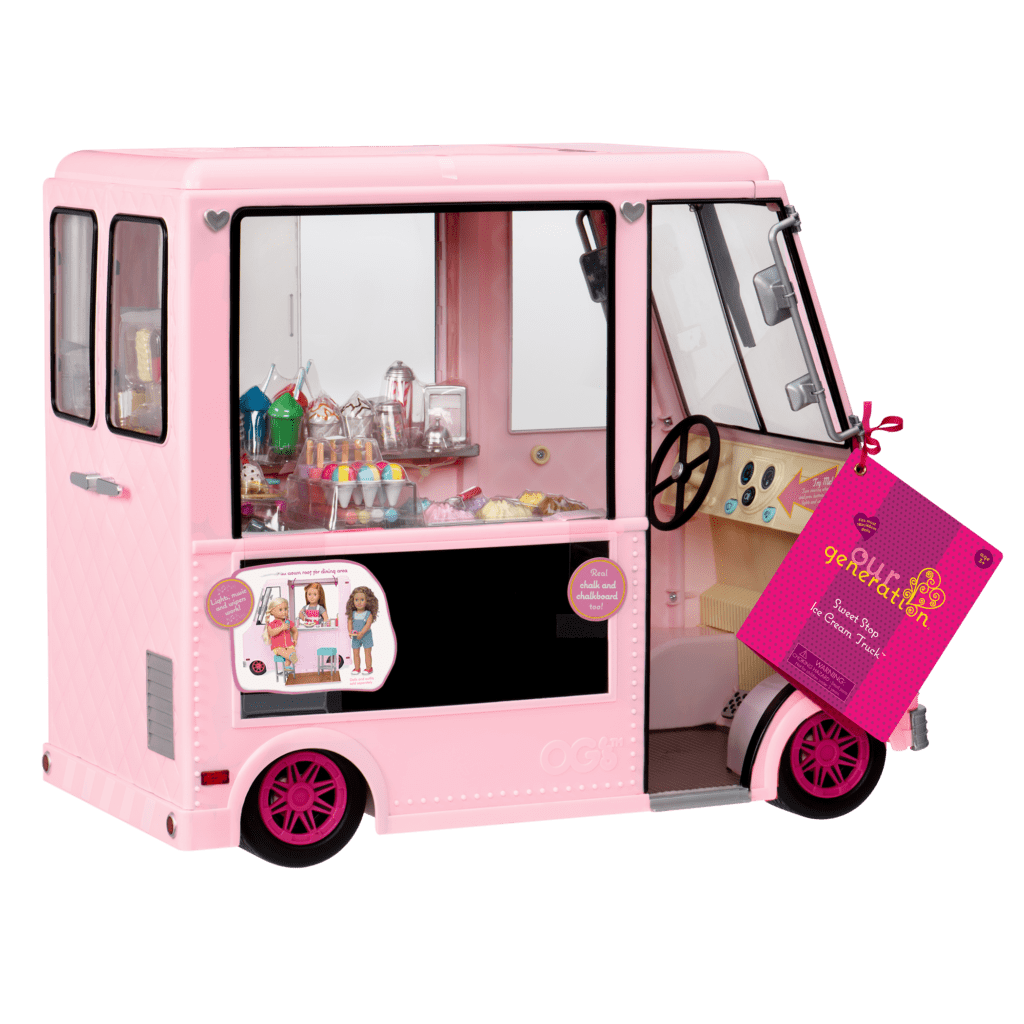 Our Generation Toys Our Generation Ice Cream Truck Pink