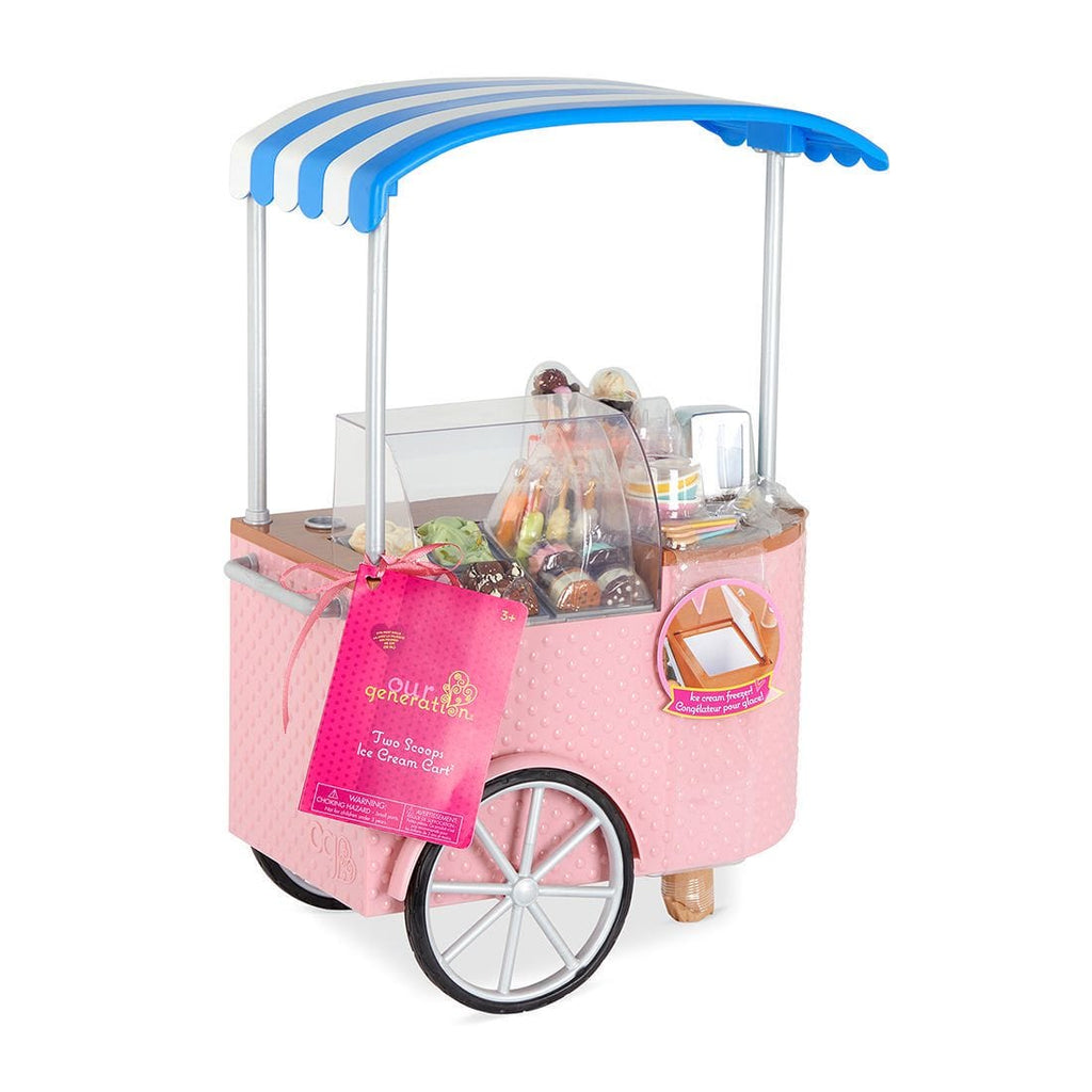 Our Generation Toys Our Generation Two Scoops Ice Cream Cart
