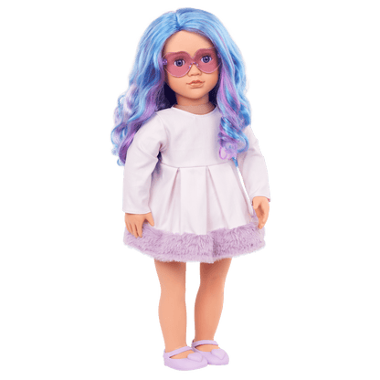Our Generation Toys Our Generation Veronika Fashion Doll With Multicolored Hair 18"