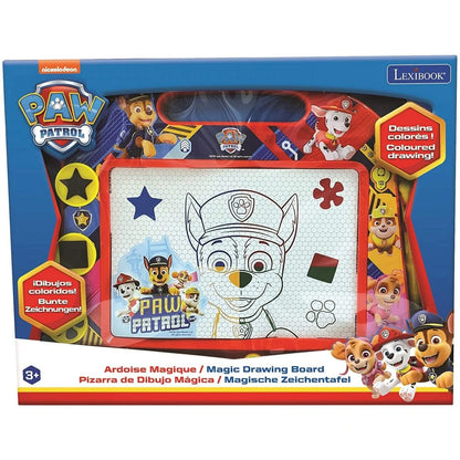 Lexibook - Paw Patrol Magnetic Multicolor Drawing Board A5 with Accessories