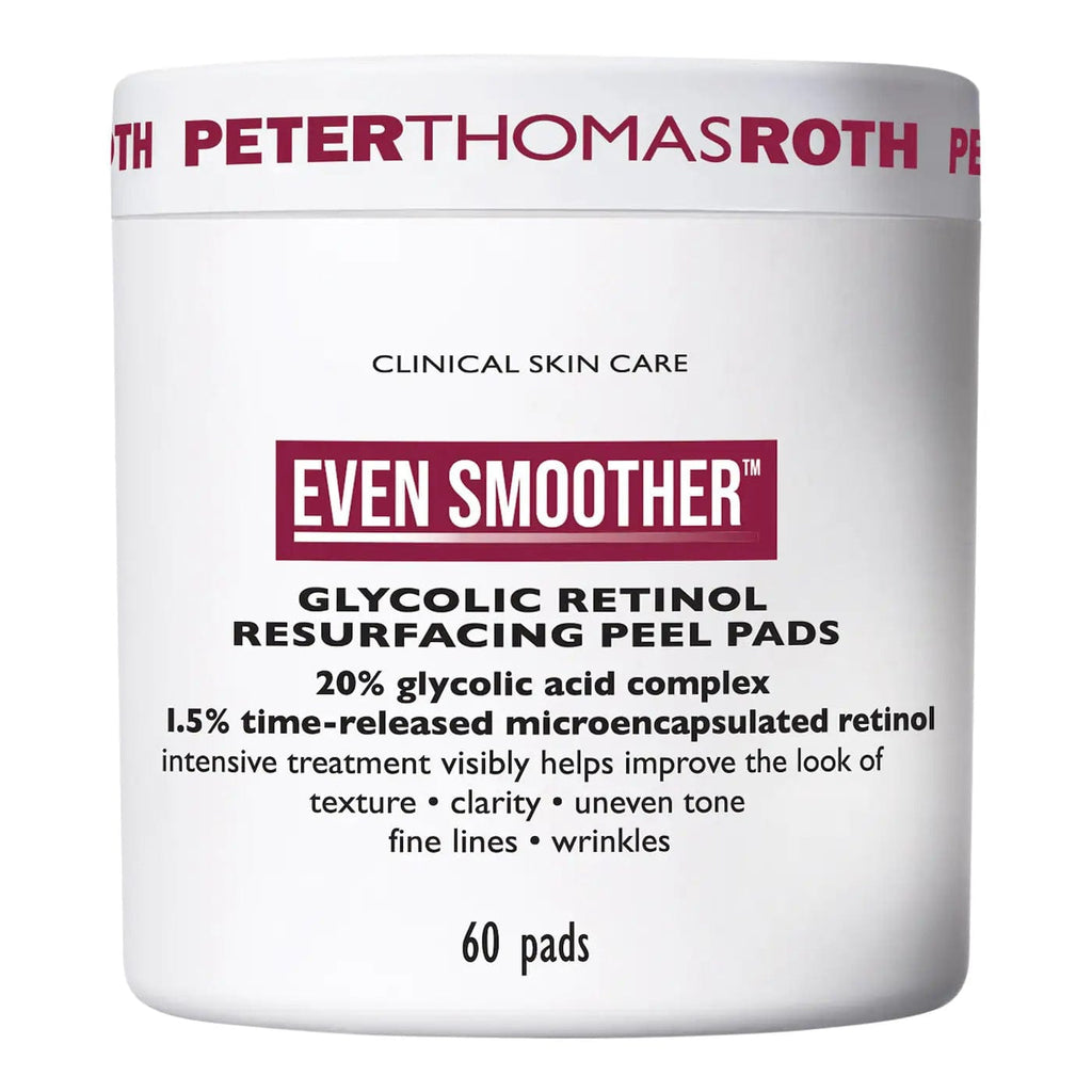 Peter Thomas Roth Beauty Peter Thomas Roth Even Smoother Glycolic Retinol Resurfacing Peel Pads