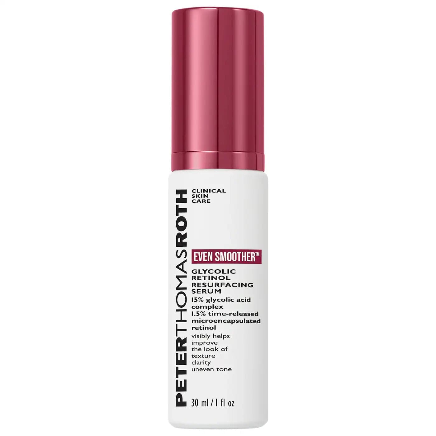 Peter Thomas Roth Beauty Peter Thomas Roth Even Smoother Glycolic Retinol Resurfacing Serum 30ml