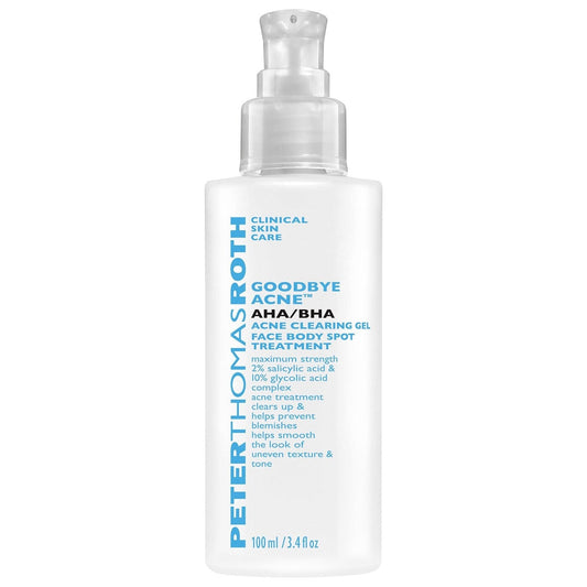 Peter Thomas Roth Beauty Peter Thomas Roth Goodbye Acne AHA/BHA Acne Clearing Gel 100ml