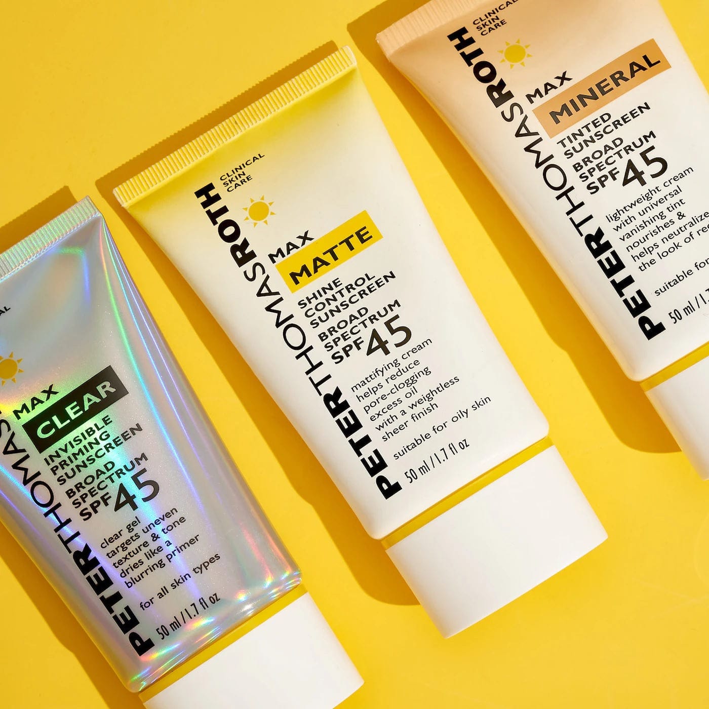 Peter Thomas Roth Beauty Peter Thomas Roth Max Clear Broad Spectrum SPF 45 Protective Gel 50ml