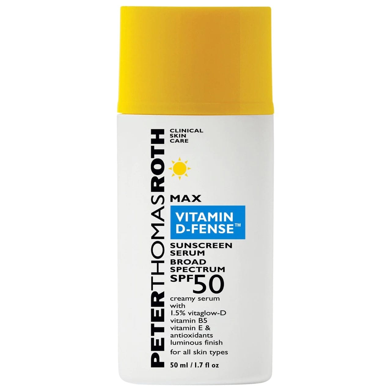 Peter Thomas Roth Beauty Peter Thomas Roth Max Vitamin D-Fense Sunscreen SPF 50 50ml