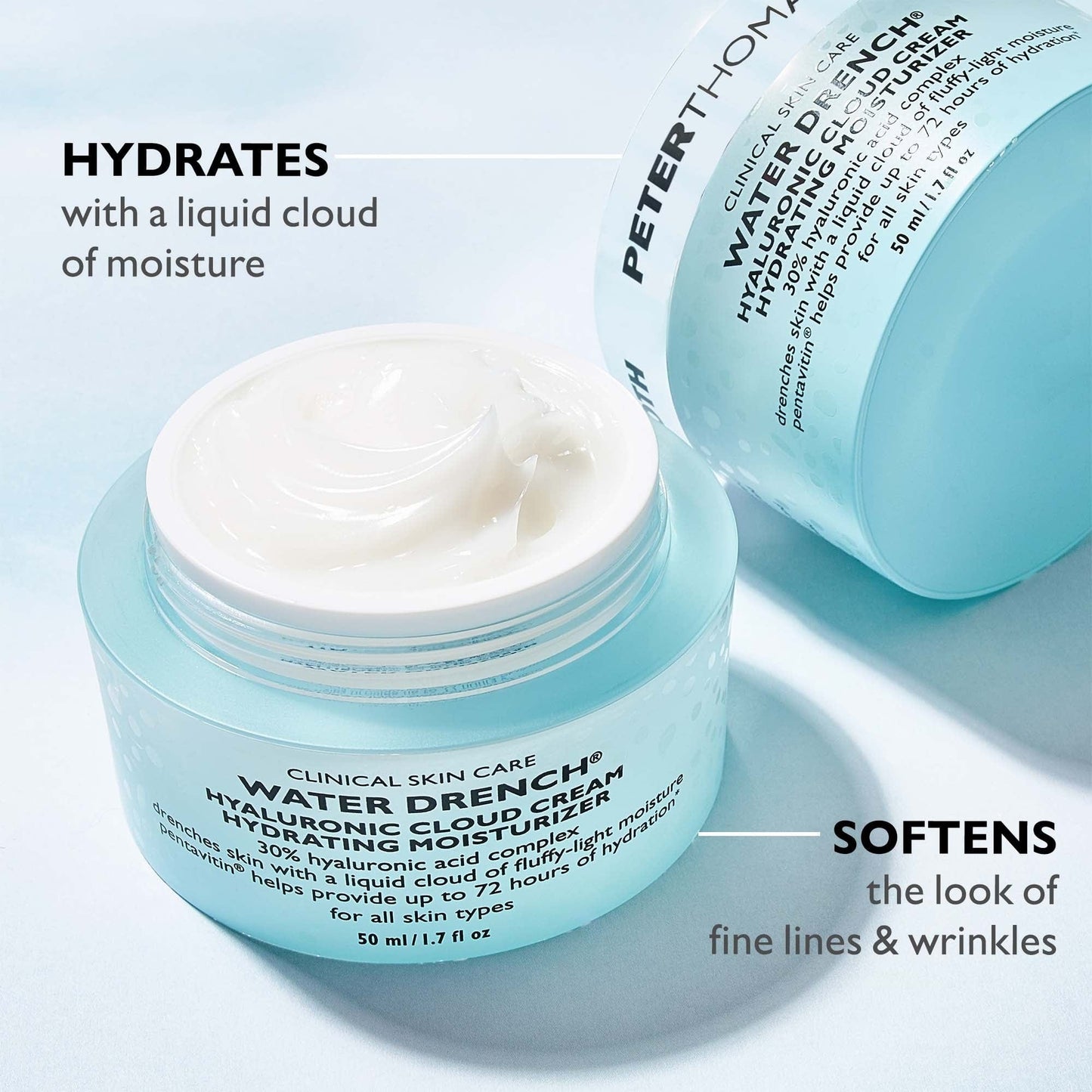 Peter Thomas Roth Beauty Peter Thomas Roth Water Drench Hyaluronic Cloud Cream Hydrating Moisturizer 20ml