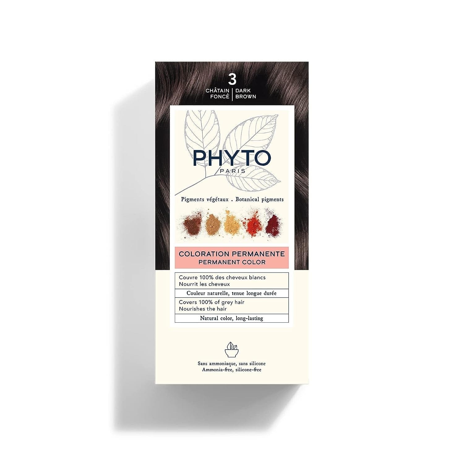 Phyto Beauty Phyto Phytocolor Permanent Hair Dye - 3 Dark Brown