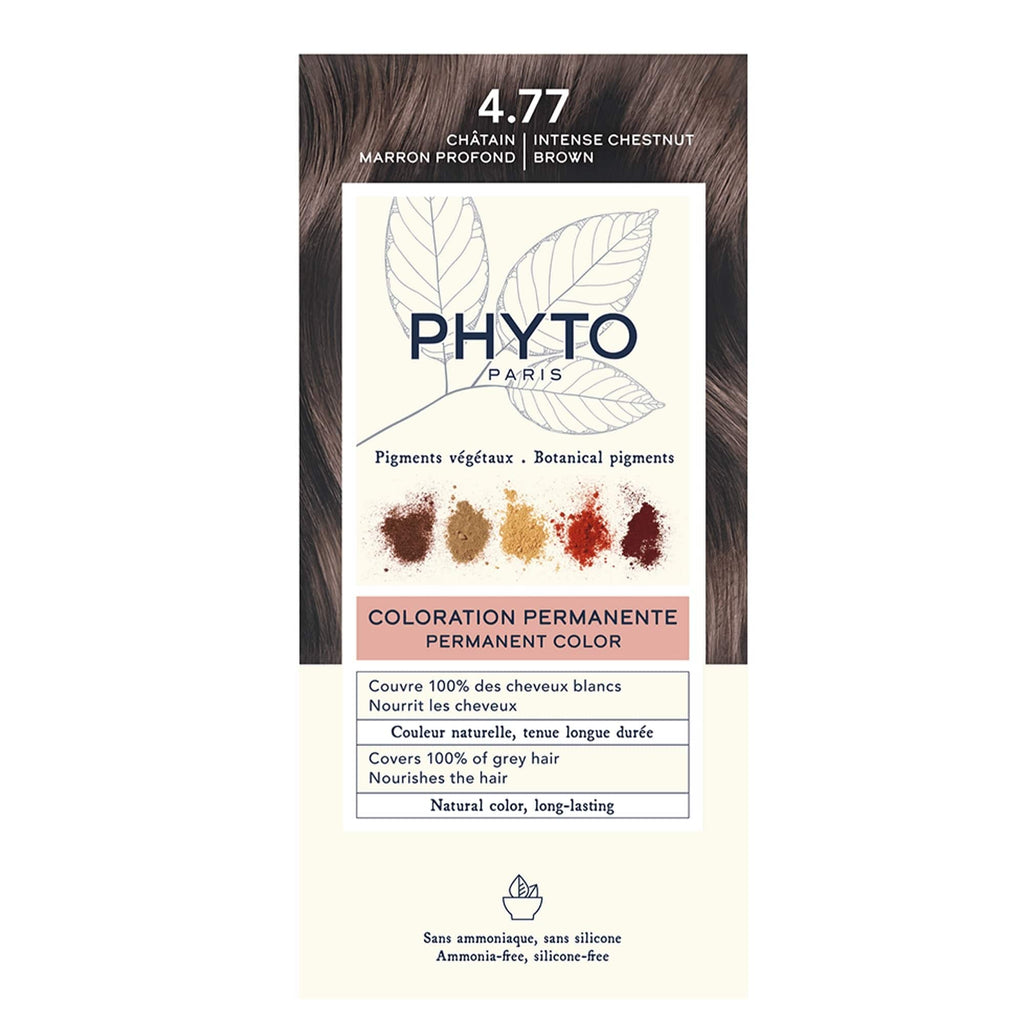 Phyto Beauty Phyto Phytocolor Permanent Hair Dye - 4.77 Intense Chestnut Brown