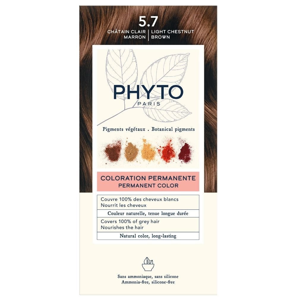 Phyto Beauty Phyto Phytocolor Permanent Hair Dye - 5.7 Light Chestnut Brown