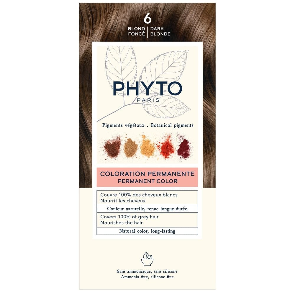 Phyto Beauty Phyto Phytocolor Permanent Hair Dye - 6 Dark Blonde