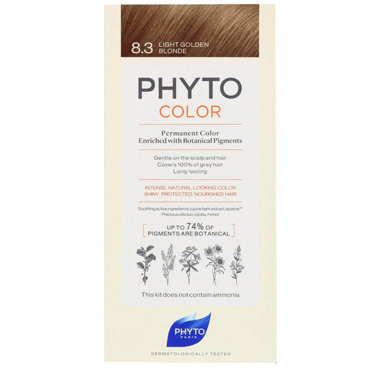 Phyto Beauty Phyto Phytocolor Permanent Hair Dye - 8.3 Light Golden Blonde