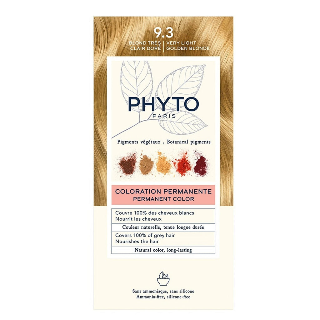 Phyto Beauty Phyto Phytocolor Permanent Hair Dye - 9.3 Very Light Golden Blonde